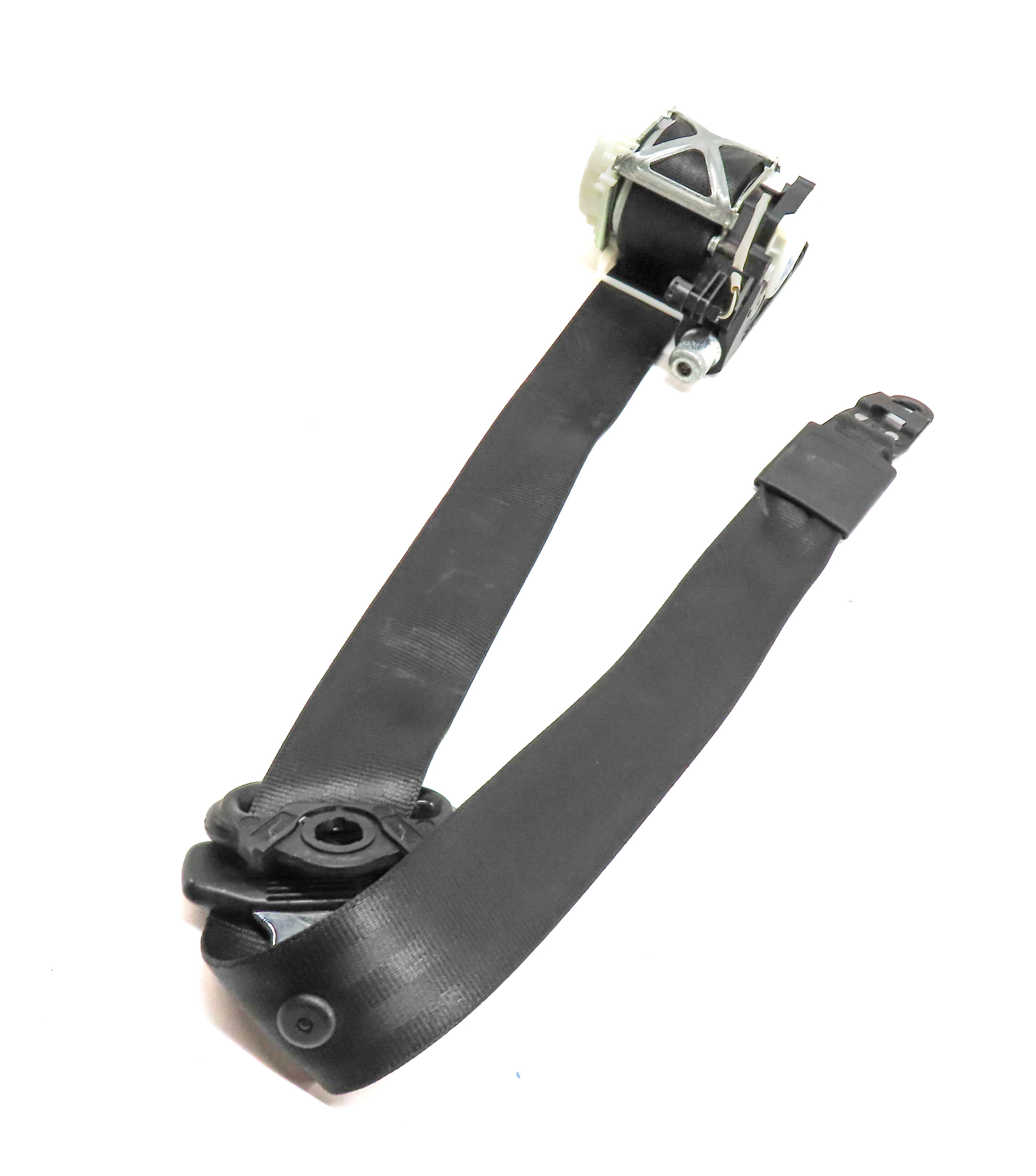 2007-2015 AUDI Q7 (4L) FRONT RIGHT PASSENGER SEAT SEATBELT RETRACTOR (Black) — exact item pictured